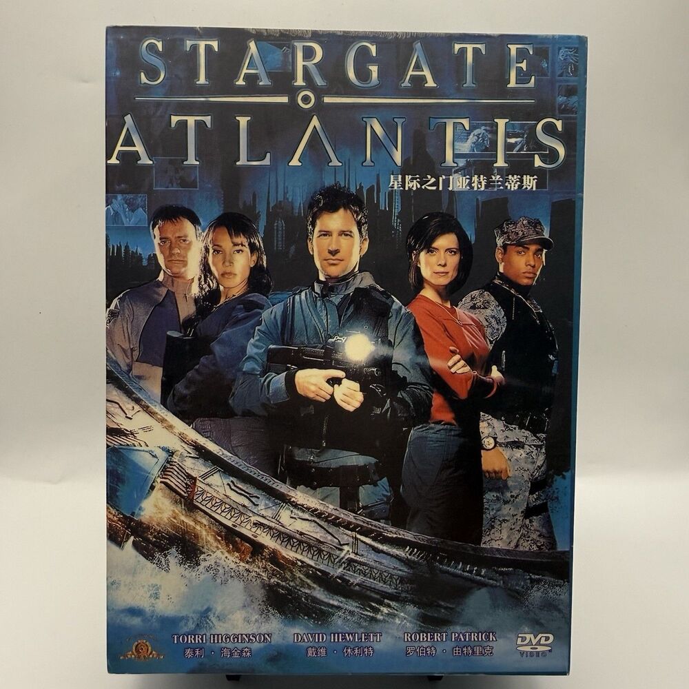 Stargate Atlantis The Complete First Season 1 DVD Box Set 5-Disc Bilingual US